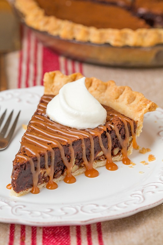 Brownie Pie {AKA Tar Heel Pie}