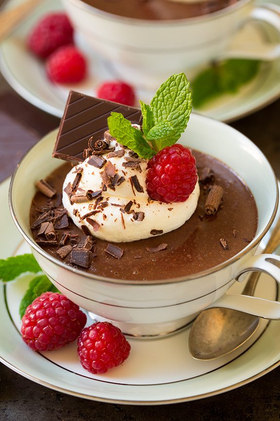 Chocolate Pots de Crème – Cooking Stylish