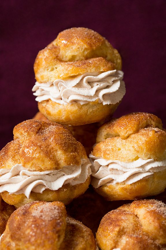 Churro Cream Puffs – Cooking Stylish