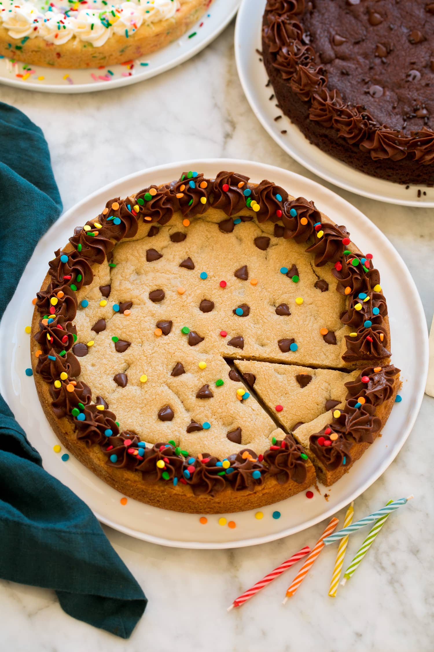 Cookie Cake {3 Flavors} – Cooking Elegant