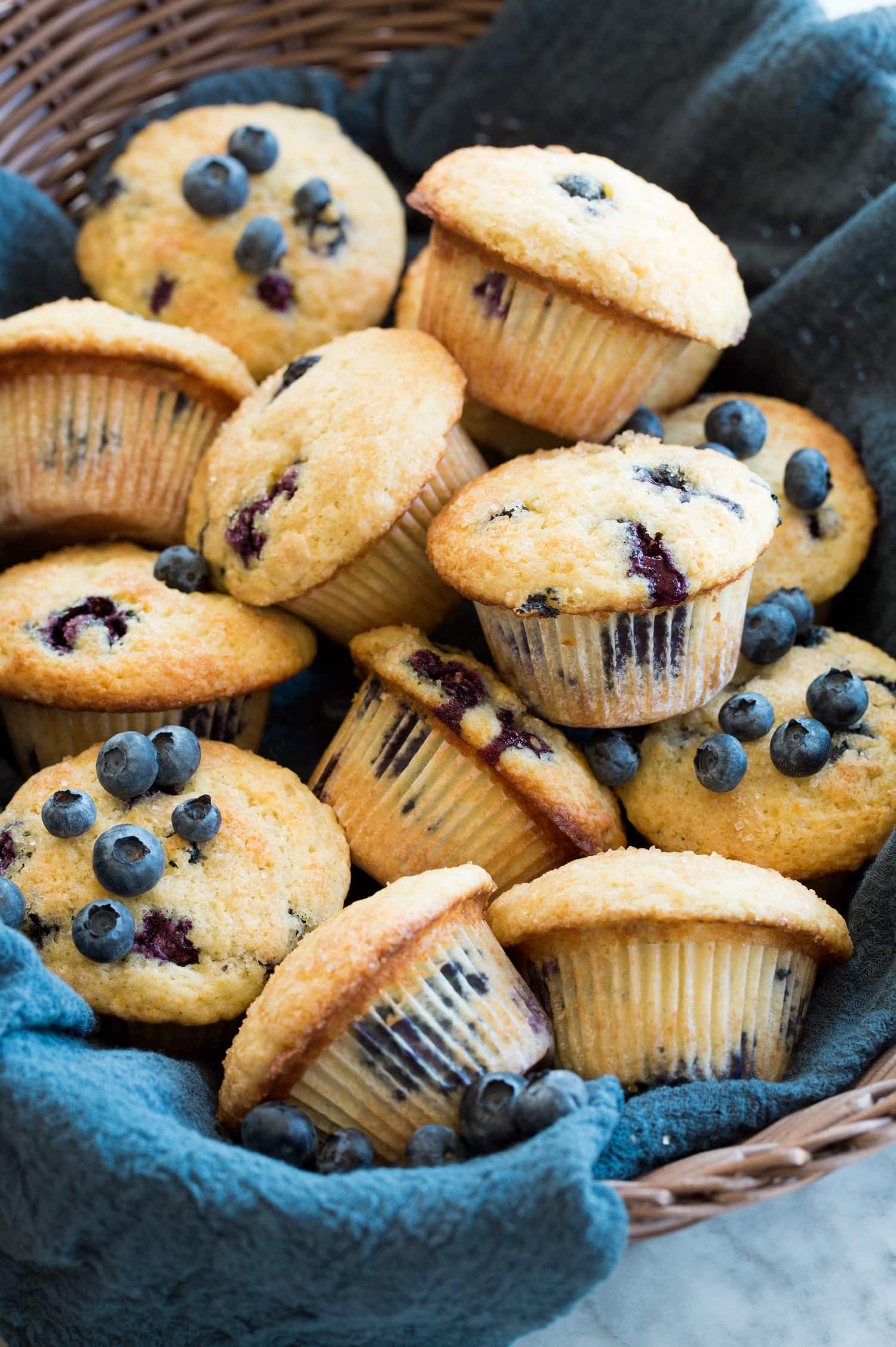 Straightforward Selfmade Blueberry Muffins – Cooking Stylish