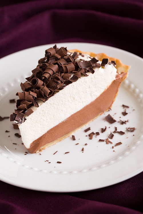 French Silk Pie {AKA Chocolate Lovers Dream Pie}