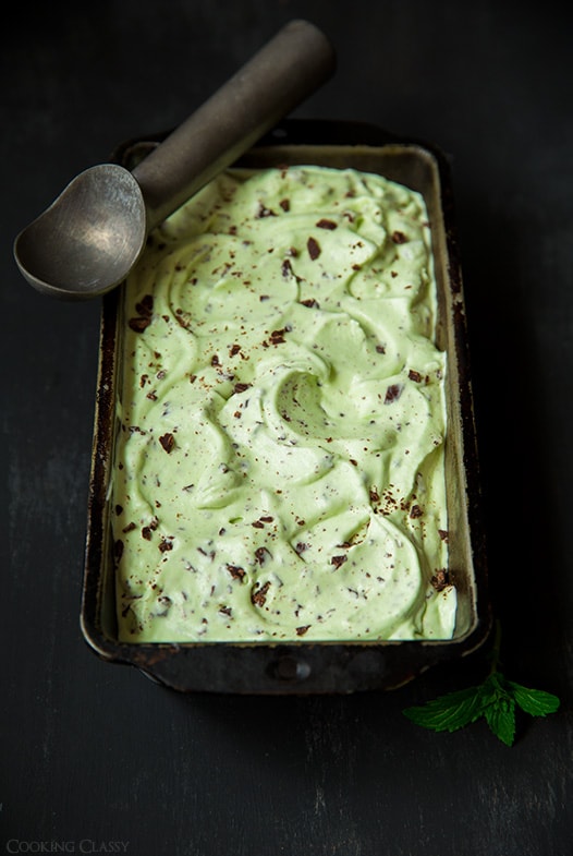 Mint Chocolate Chip Ice Cream Recipe (So Simple!)