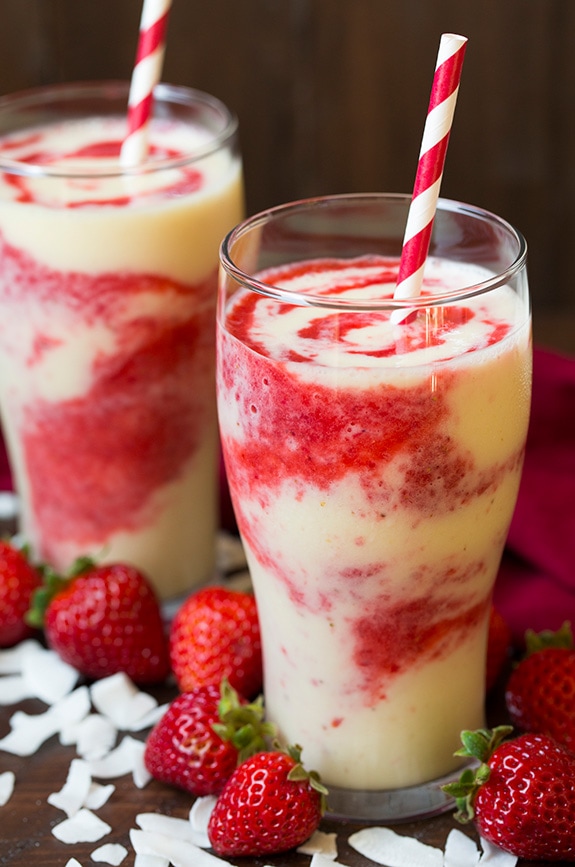 Strawberry Colada Smoothie – Cooking Stylish